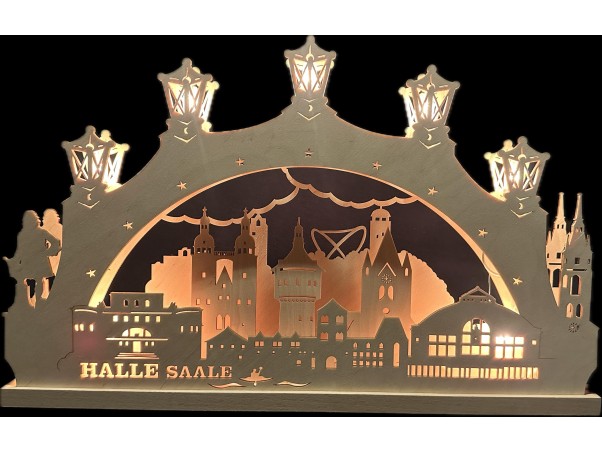 Schwibbogen Halle/Saale